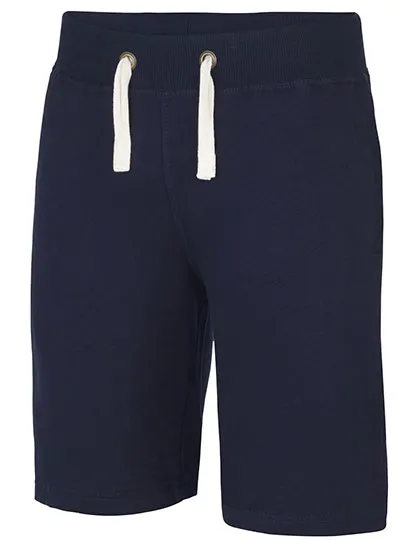 Sweatshorts aus Baumwollmix mit Seitentaschen