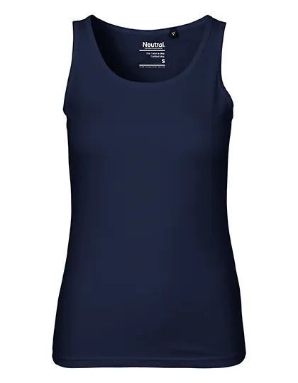 Damen-Tanktop aus Bio-Baumwolle mit breiten Trägern