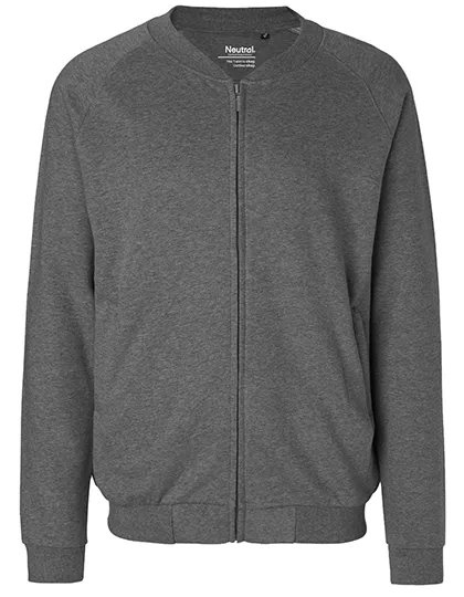 Unisex-Sweatjacke mit Reißverschlusstaschen