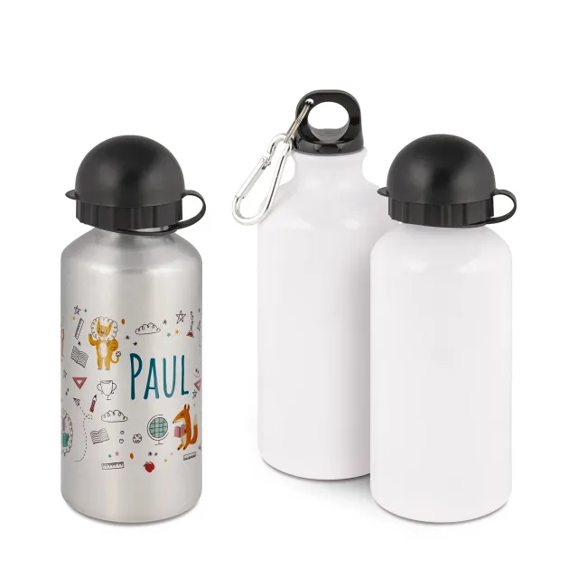 Aluminium-Trinkflasche, div. Farben, div. Größen