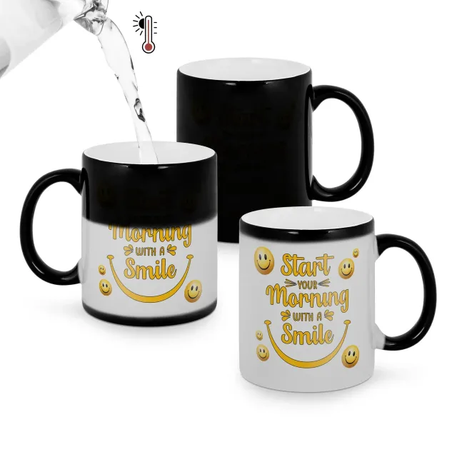Farbwechseltasse aus Keramik 330 ml