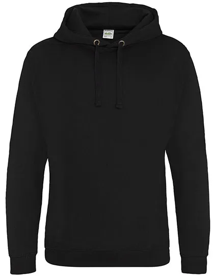 Hoodie mit flachen Kordeln und Rippbündchen