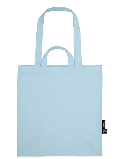 Bio-Baumwolltasche mit langen und kurzen Henkeln