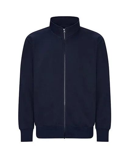 Sweatjacke aus Baumwollmix