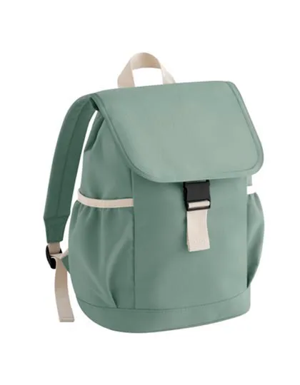 Kinder-Rucksack mit Kordelzug in Dusty Green