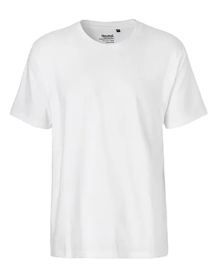 Klassisches Herren-T-Shirt aus Bio-Baumwolle in White