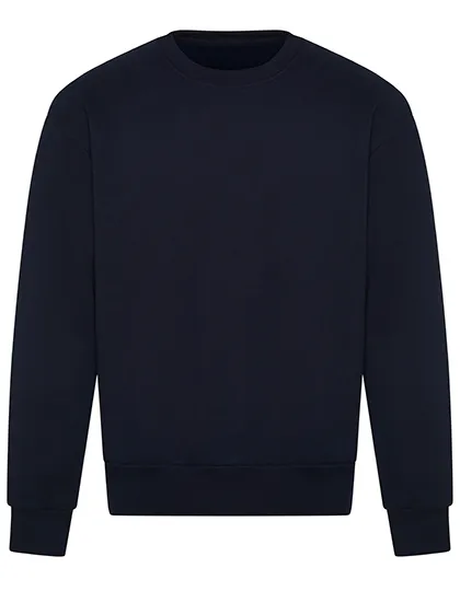 Oversize-Rundhals-Sweatshirt aus Baumwollmix