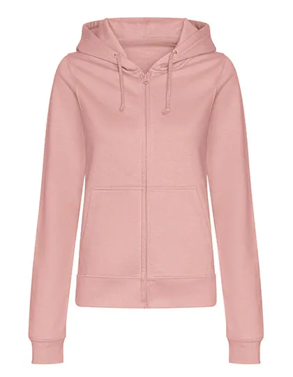 Damen-Kapuzen-Sweatjacke aus Baumwollmix