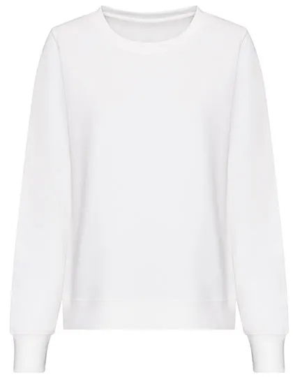 Damen-Rundhals-Sweatshirt aus Baumwollmix