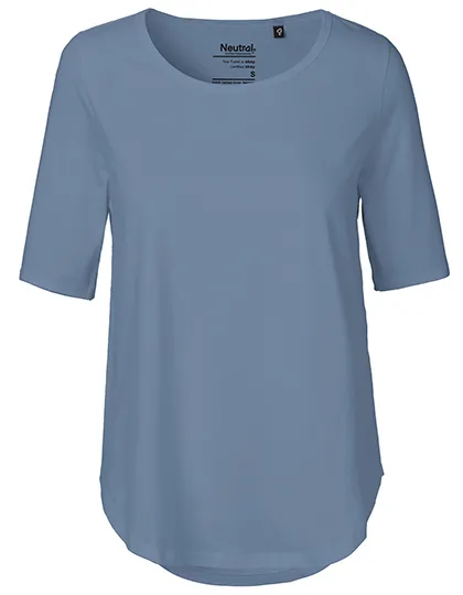 Damen-T-Shirt aus Bio-Baumwolle mit halblangen Ärmeln