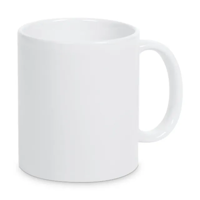 Keramiktasse 330 ml, weiß matt