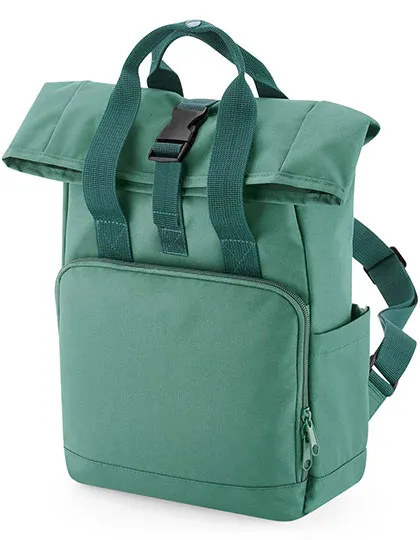 Kleiner Rolltop-Rucksack aus recyceltem Polyester, 9 Liter