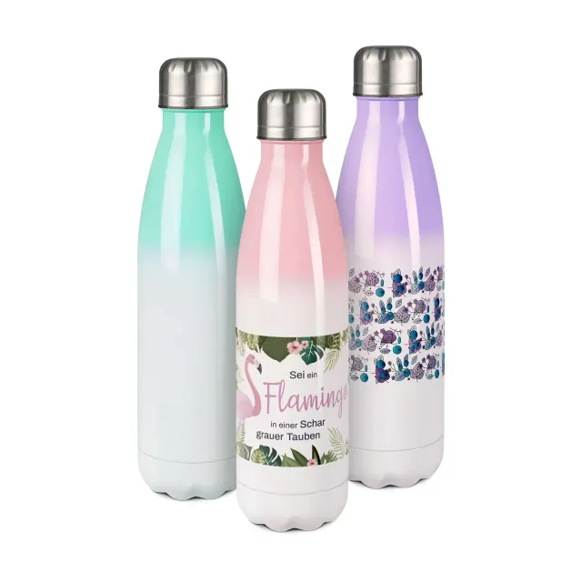 SunCoating® Edelstahl-Thermoflasche, 500 ml