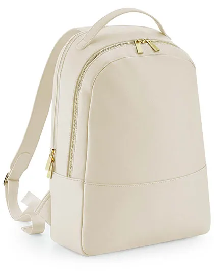 Laptoprucksack aus Kunstleder für 14 Zoll, 10 Liter