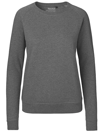 Damen-Sweatshirt aus Bio-Baumwolle in Dark Heather