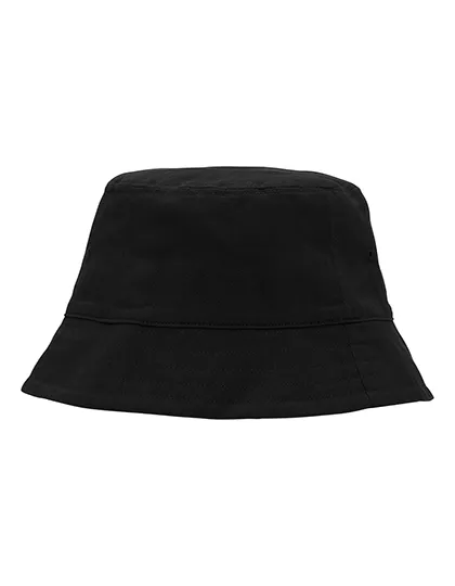 Fischerhut aus Bio-Baumwolle in Black