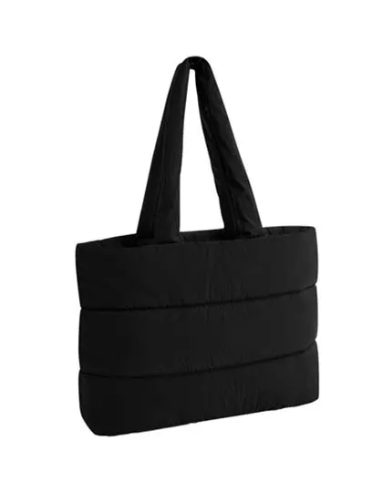 Gesteppter Shopper mit Magnetverschluss