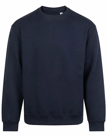 Locker geschnittenes Rundhals-Sweatshirt