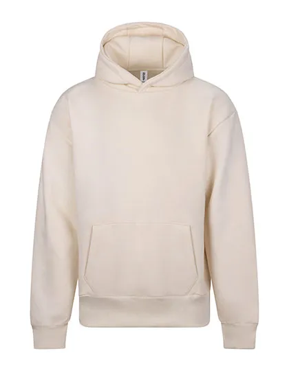 Oversize-Hoodie mit Handy-Innentasche in Vanilla Milkshake