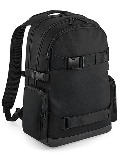 Skateboard-Rucksack mit Laptopfach, 23 Liter