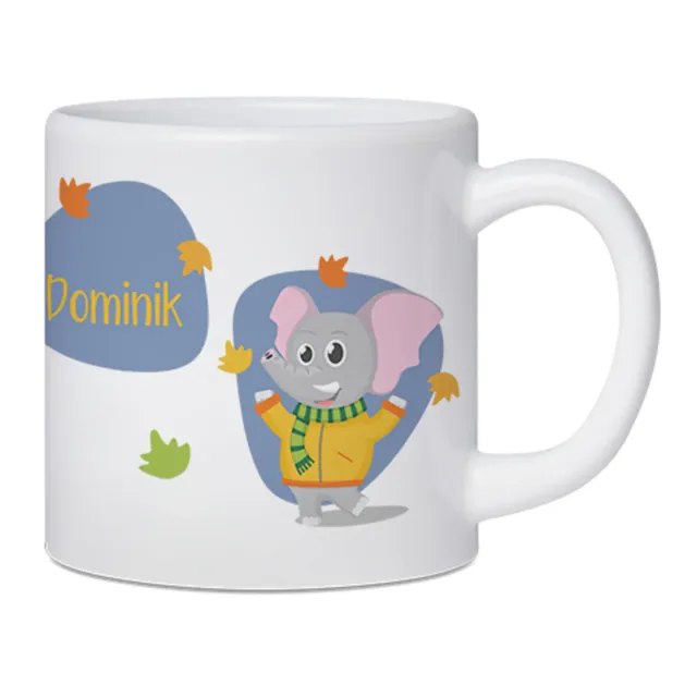 Weiße Kunststofftasse 180 ml
