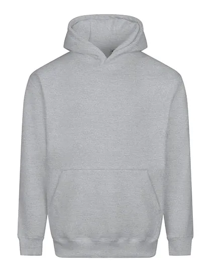 Locker geschnittener Hoodie ohne Kordelzug in Heather Grey