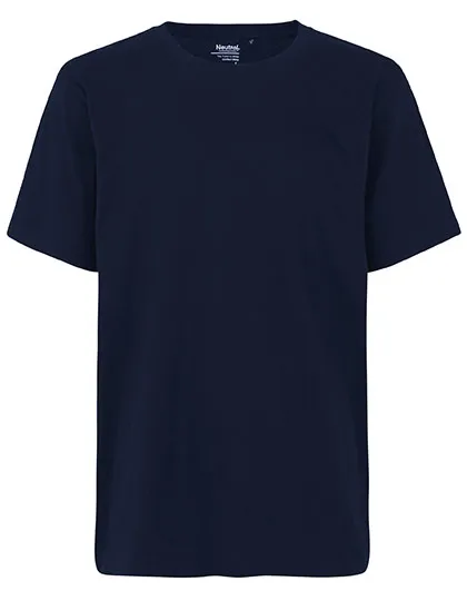 Unisex-Arbeits-T-Shirt aus Bio-Baumwollmix in Navy