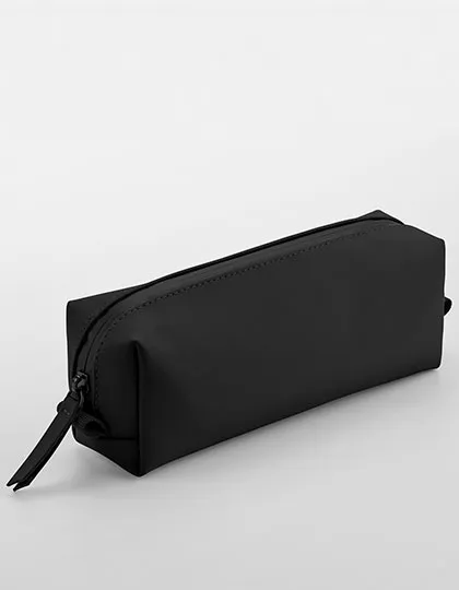 Mini-Etui mit Reißverschluss, matte Oberfläche