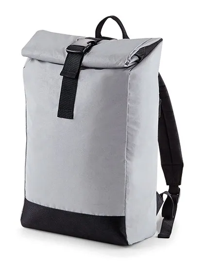 Reflektierender Rolltop-Rucksack, 15 Liter