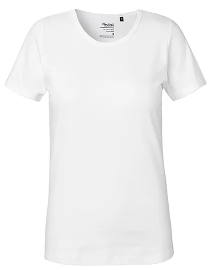 Damen-T-Shirt aus Bio-Baumwolle in White