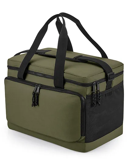 Große Kühltasche mit Schultergurt, 25 Liter in Military Green