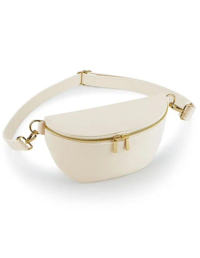 Bauchtasche aus Kunstleder, 1 Liter in Oyster