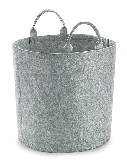 Aufbewahrungskorb aus Filz in Grey Melange